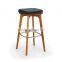 BS008 Orange bar stool