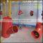 Hot sale ductile iron elbow Pipe Fittings