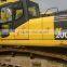 Used japan excavator komatsu pc200-7 for sale