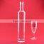 Popularity Low Price Round Frosted Wine Bottles 700ml Smirnoffedff Glass Bottles Growler Bottles With Cork
