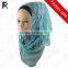 Zhejiang factory sale plain lace hijab scarf muslim ladies shawl