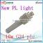 Smd 5630 ra>80 3000k 10w g24 plc led lamp