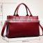 Elegent Factory Price PU Leather Women Portfolios Synthetic Leather Tote Bag