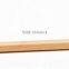 Wooden hanger with rolling bar