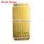 wholesale price china factory for iphone brush gold back faceplate