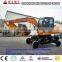48kw wheel excavator/0.3m3 bucket crawler excavator/8 ton mini diesel excavator