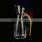 Novelty Glass Red Wine Pitcher with 24K Gold Floating Flakes Liquid Decanter