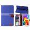 Hot selling Cow leather cover case for samsung tab 4 10.1 T530 with Auto wake-up and sleep