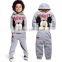 2015 New Autumn Worsted baby boys sport suits
