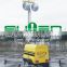 6KW/6KVA Diesel Generator Driven Light Tower 4000W, 4.5M