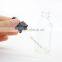 60ml clear boston round bottle with dropper