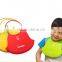 New Design Waterproof Silicone Feeding Baby Saliva Towel Newborn Cartoon Waterproof Aprons Silicone Baby Bibs