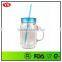 20 oz bpa free plastic double wall mason jar without handle