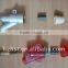 Double venturi boron carbide nozzle fine thread