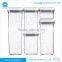 Hot sale Square Flip-tite Airtight Canister