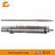 Barrier type screw for injection molding machine screw barrel and extruder screw barrel