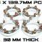 Aluminium PCD 6x139.7 wheel spacer | PCD 6-139.7 wheel adapter | PCD 6-139.7 Flange