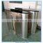 china manufacturer high quality railway retractable glass full wing flap turnstile for access control bi-directiona