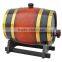wholesale 1L 2L 3L 5L wooden liquor wine beer barrel bucket for chateau