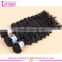 Hot selling superior quality 6A Grade peruvian human hair low price Deep Curly Hair Weaves