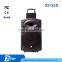 Professional trolley portable bluetooth speaker with screen