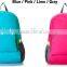 Lightweight waterproof nylon promotional sport travel foldable backpack