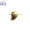 new design heavy metal zinc alloy cap with leather zamacperfume cap