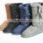 OEM Women's Indoor Cutomized Side Stitching Warm Boots Good Quality Boots
