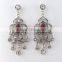 Wholesale hanging rhinestone pendant earring