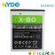 Original high quality cell phone battery for X-BO mobile phone battery V3 V5 V10 V39 M8 GX344772AR
