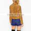 girls suede biker jackets 2016 in Suede brown custom bomber jackets