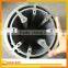 Round aluminum profile hollow bar