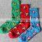2015 Newest man fashion cartoon sock rubber sole baby sock shoes
