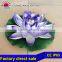 Dia 30-60cm customized EVA artificial floating flower with led light for water