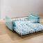 Made in china multi-purpose round metal sofa cum bed