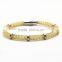 Women's Fashion Silver Metal Bangles Handmade
