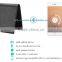 Bluetooth Genuine Leather Men anti-theft anti-lost alarm smart phone wallet