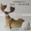 Resin Sitting Animal Deer Figurine for Home Decoration