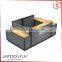 Checkout counter for chain store with cash desk