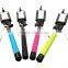 (sl)Universal Self Selfie Stick Monopod for IPhone 6 6s Plus Remote For Samsung Android IOS Camera Suporte Wired Selfie Stick