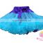 Latest design fluffy skirt chiffon pettiskirts tutu girl baby skirt infant toddlers pettiskirt for kids