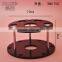 Best Selling Professional Wholesale Fashion 6 Holes Acrylic Round Makeup Brush Holder