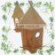 natural material wooden bird nest