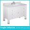 White Bathroom Vanity Carrera Marble Top