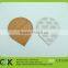 Laser cutting wooden bamboo wood card/tag