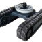 custom built rubber track undercarriage with slew drive