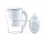 2.5L Water filter pitcher with manual or digital counter