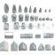 cemented tungsten carbide idler tooth-like bit ball tooth shape rock mine industry china factory