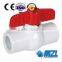 China Factory cheap BS standard thread pvc octagonal ball valve