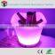 Color Changing Led Wine Bucket/ Rechargeable Led Ice Bucket/Led Lighted Ice Bucket